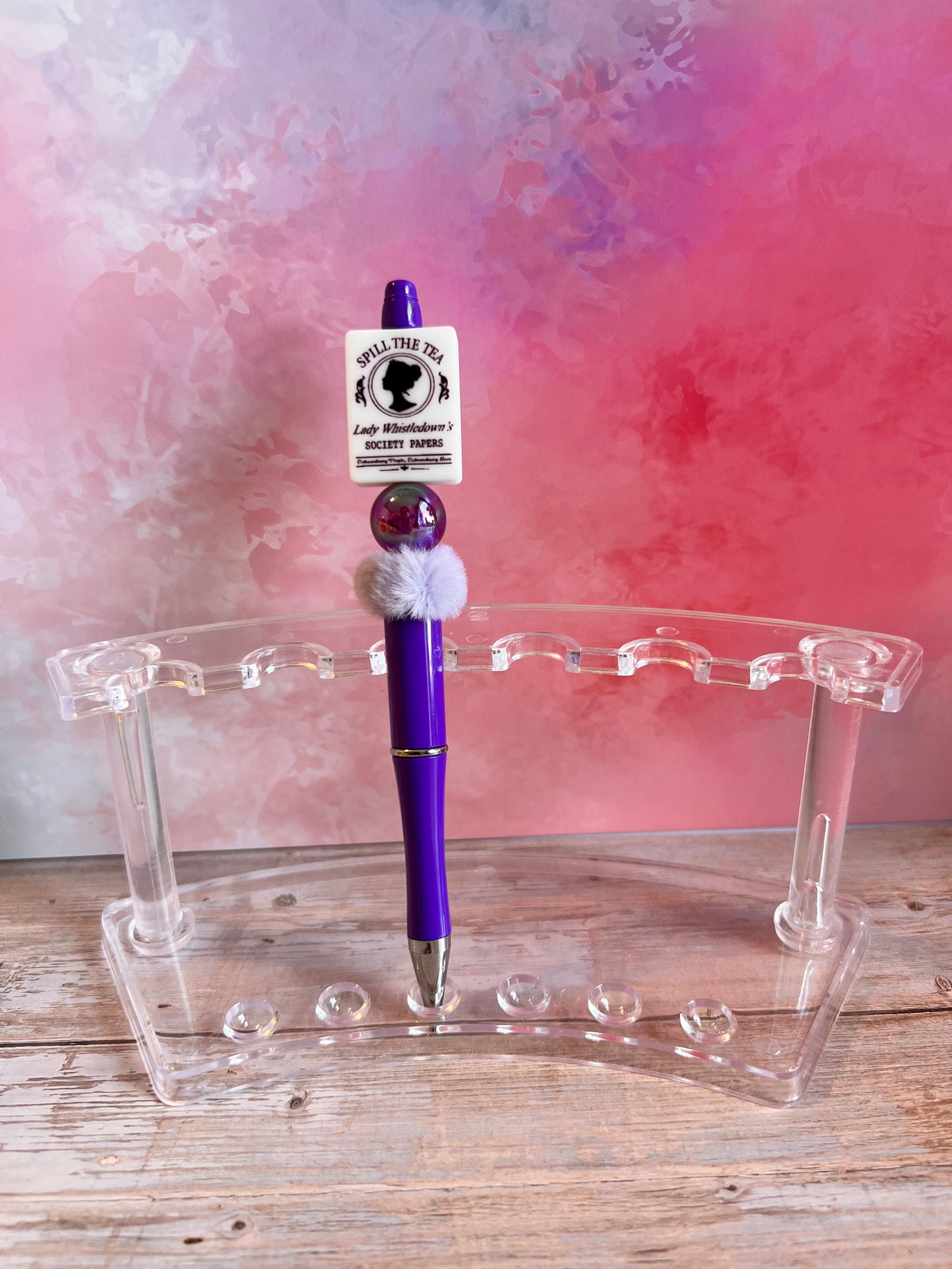 Beaded pen - Whistledown