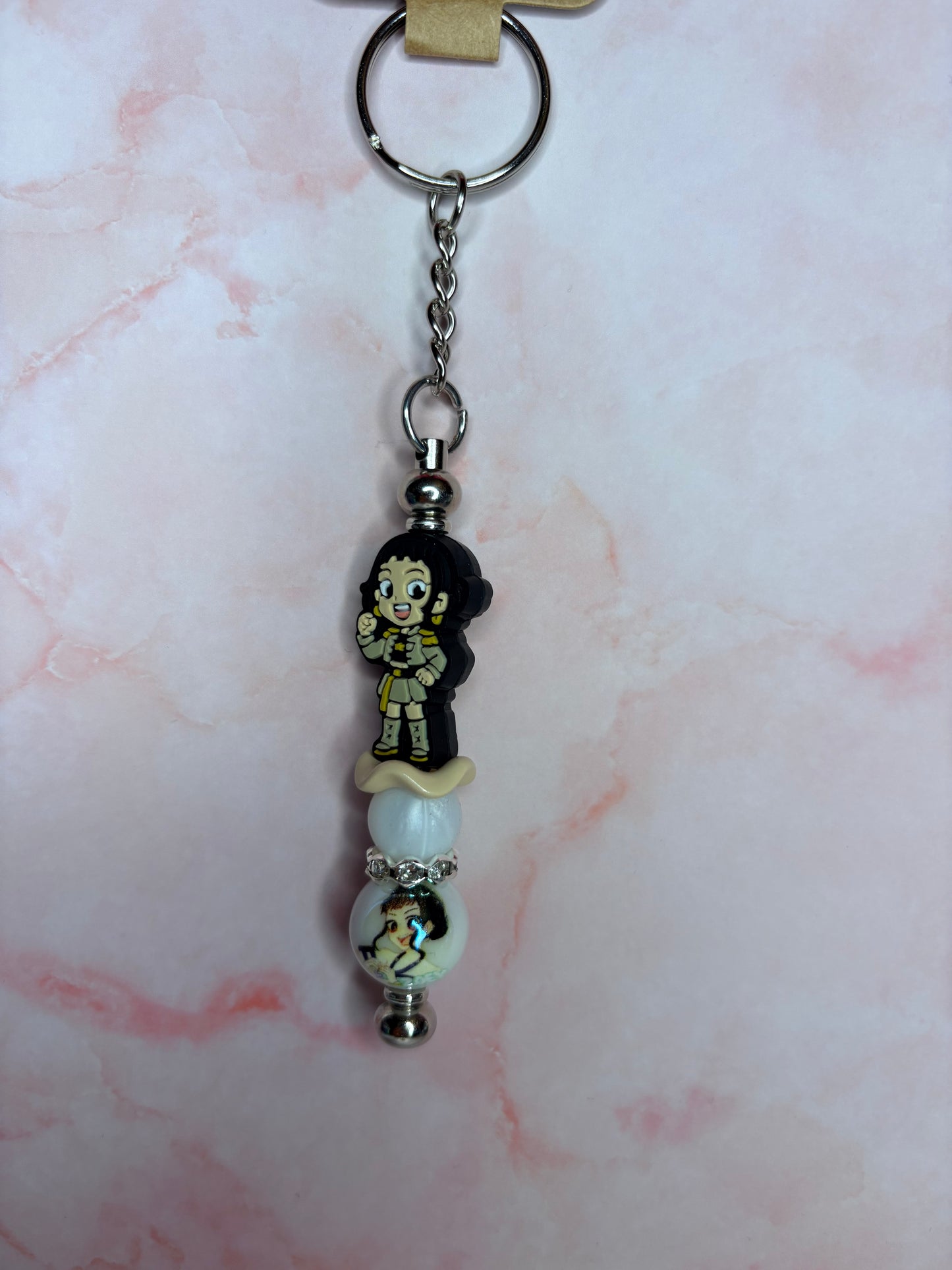 Keyring - Demon Hunter Inspired Beaded
