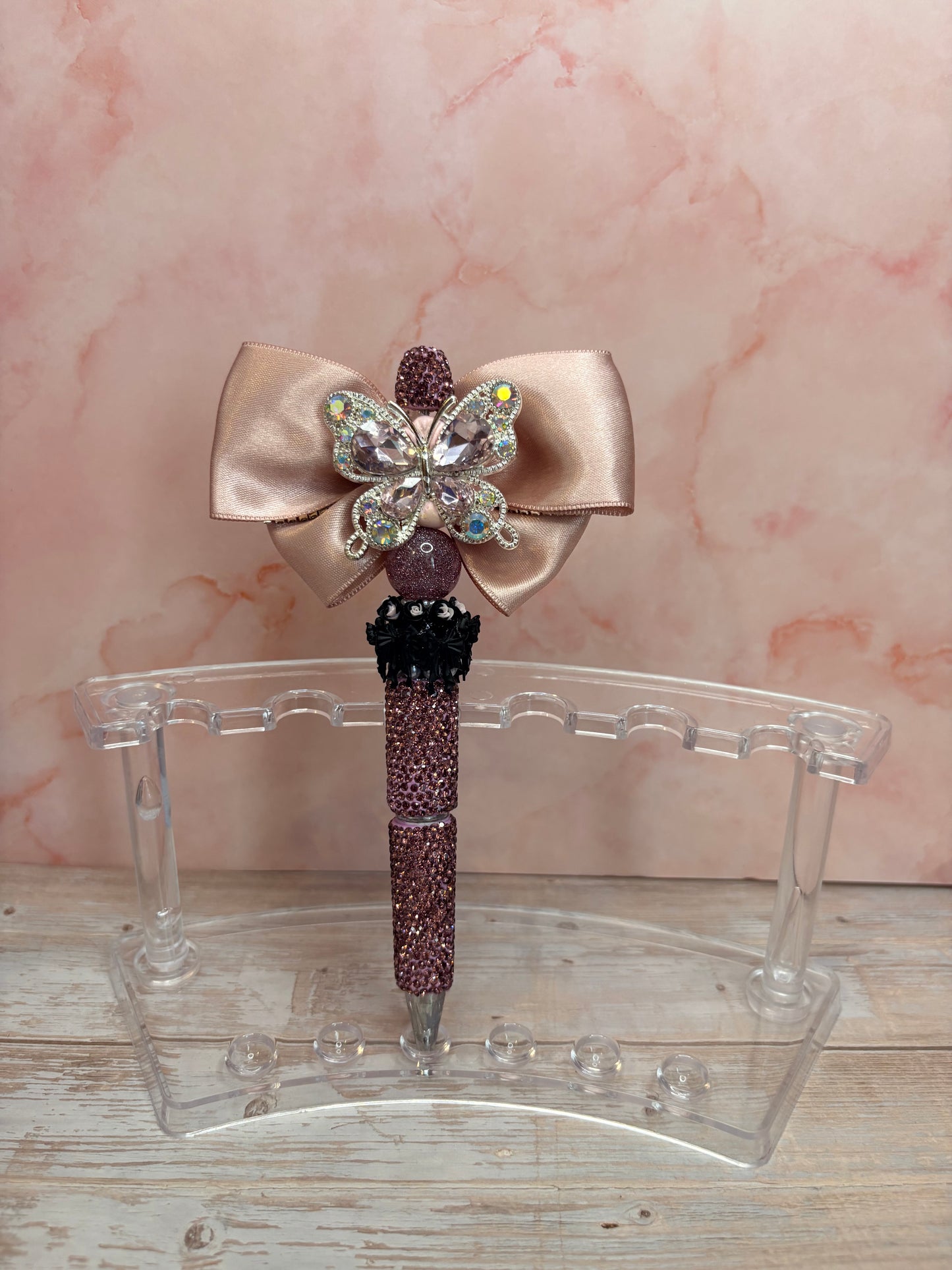 Rhinestone Pens Medium Bling