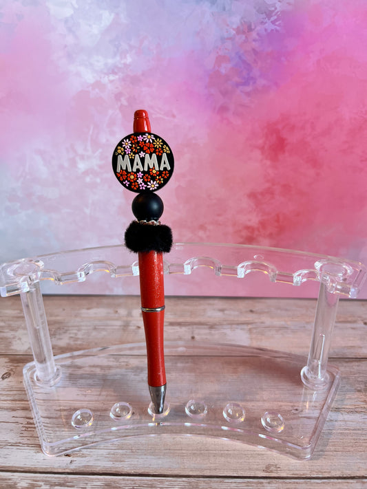 Beaded Pen - Mum