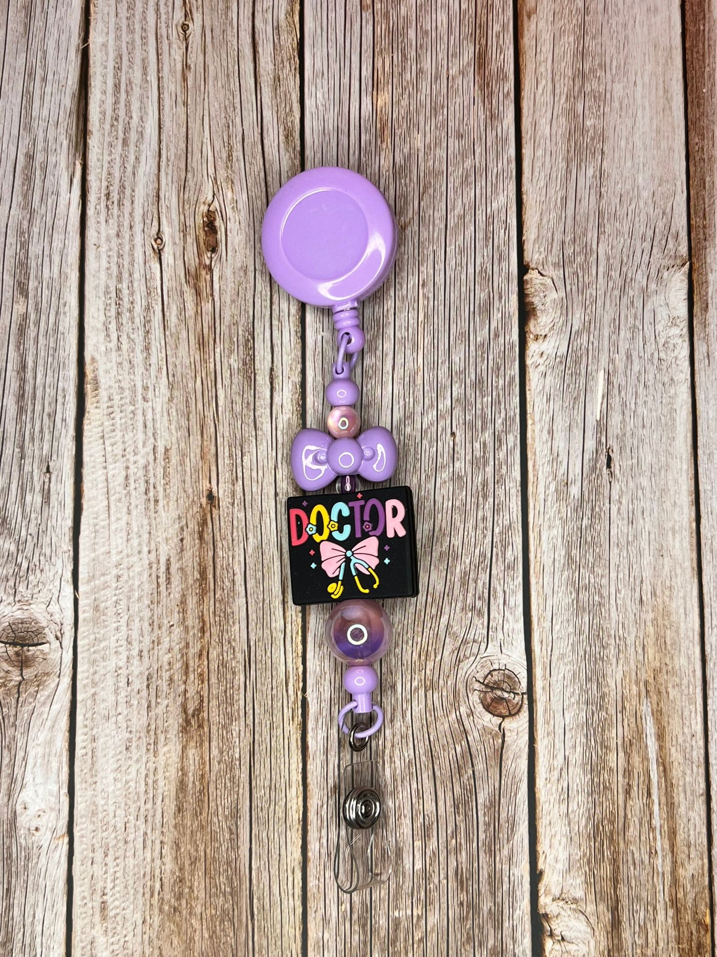 Retractable ID Badge Reel Lanyard Clip