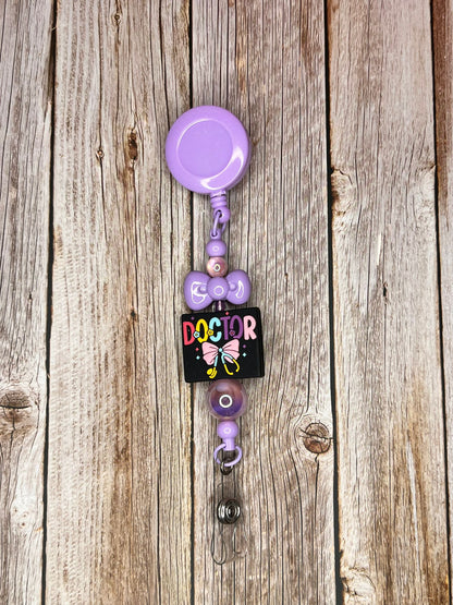 Retractable ID Badge Reel Lanyard Clip