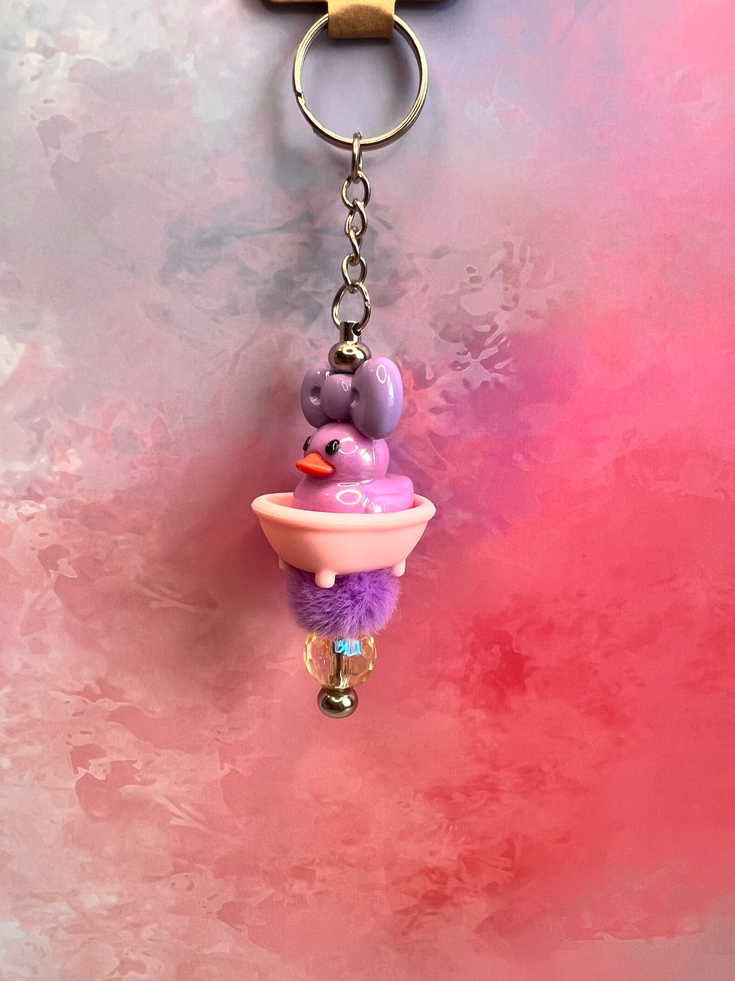 Keyring - Duck in a Bath