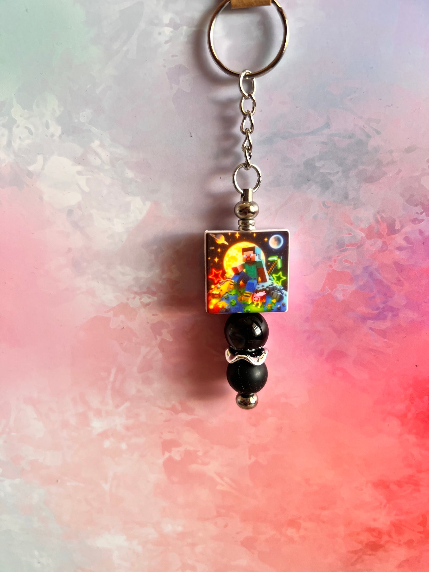 Keyring - Pixel World Gamer