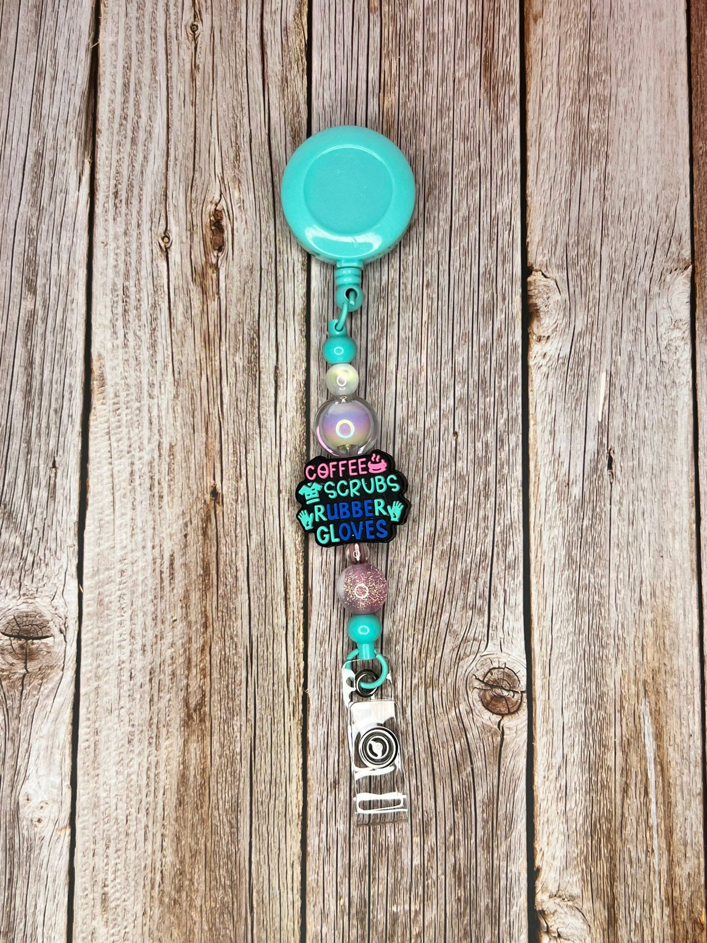 Retractable ID Badge Reel Lanyard Clip