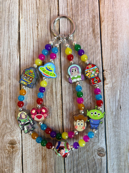 Adventure Toy Friends Inspired Pens and Keychain
