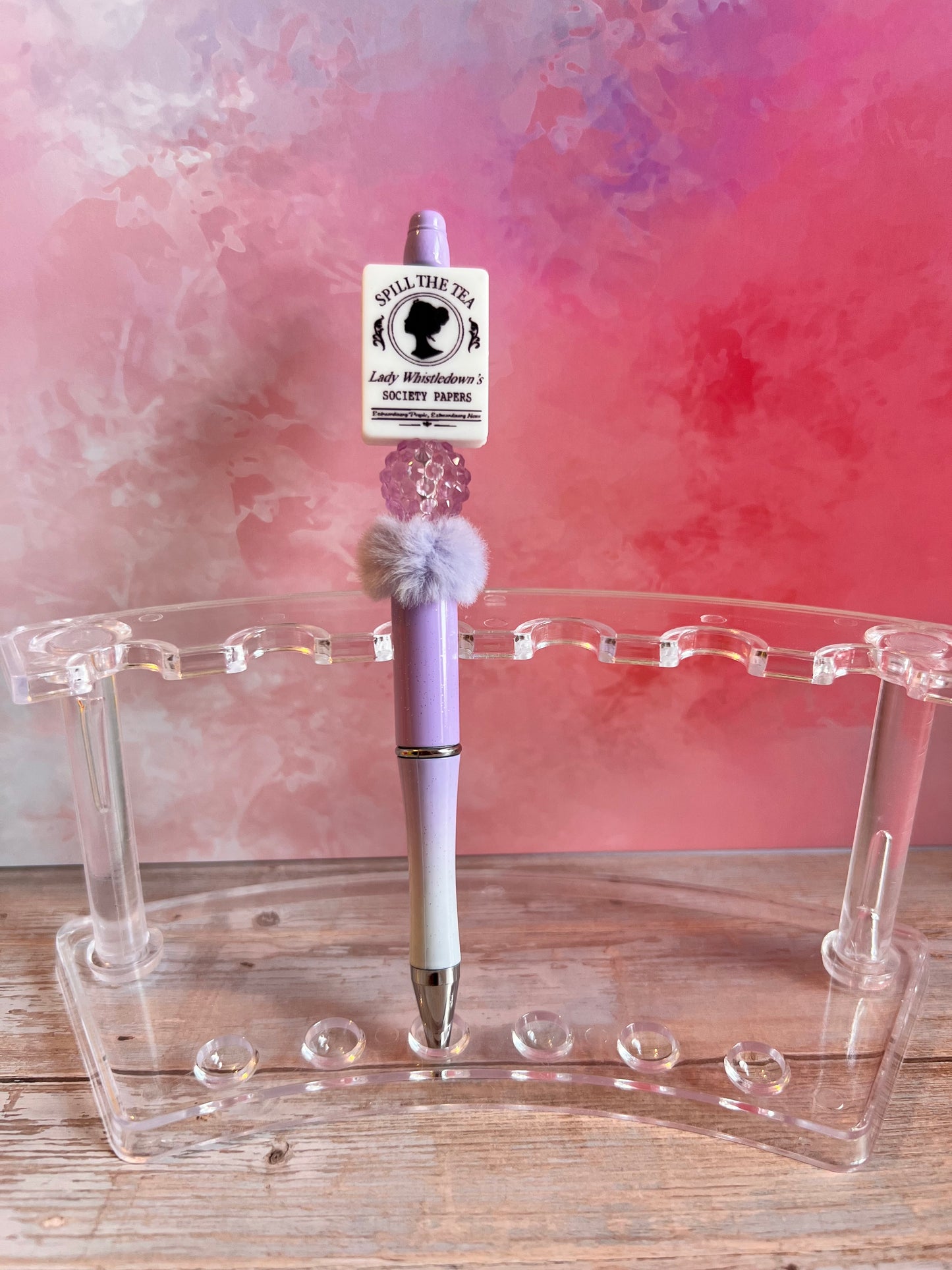 Beaded pen - Whistledown