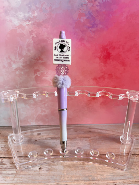 Beaded pen - Whistledown