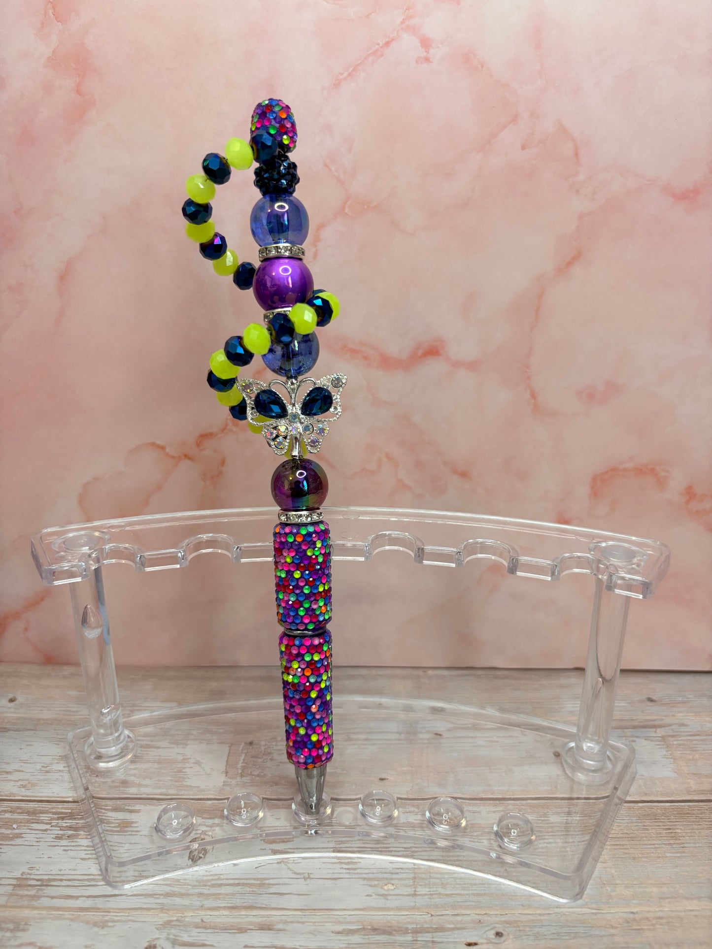 Rhinestone Spiral Pens