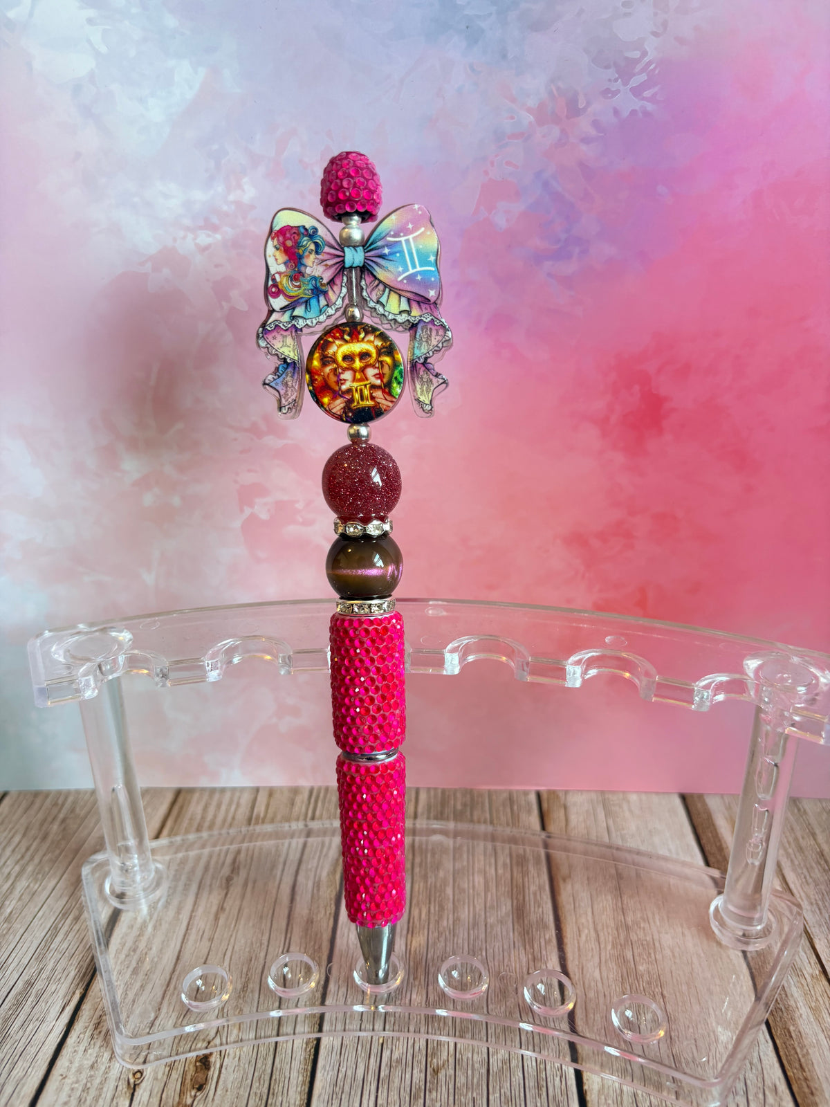 Zodiac Horoscope Beaded Pen