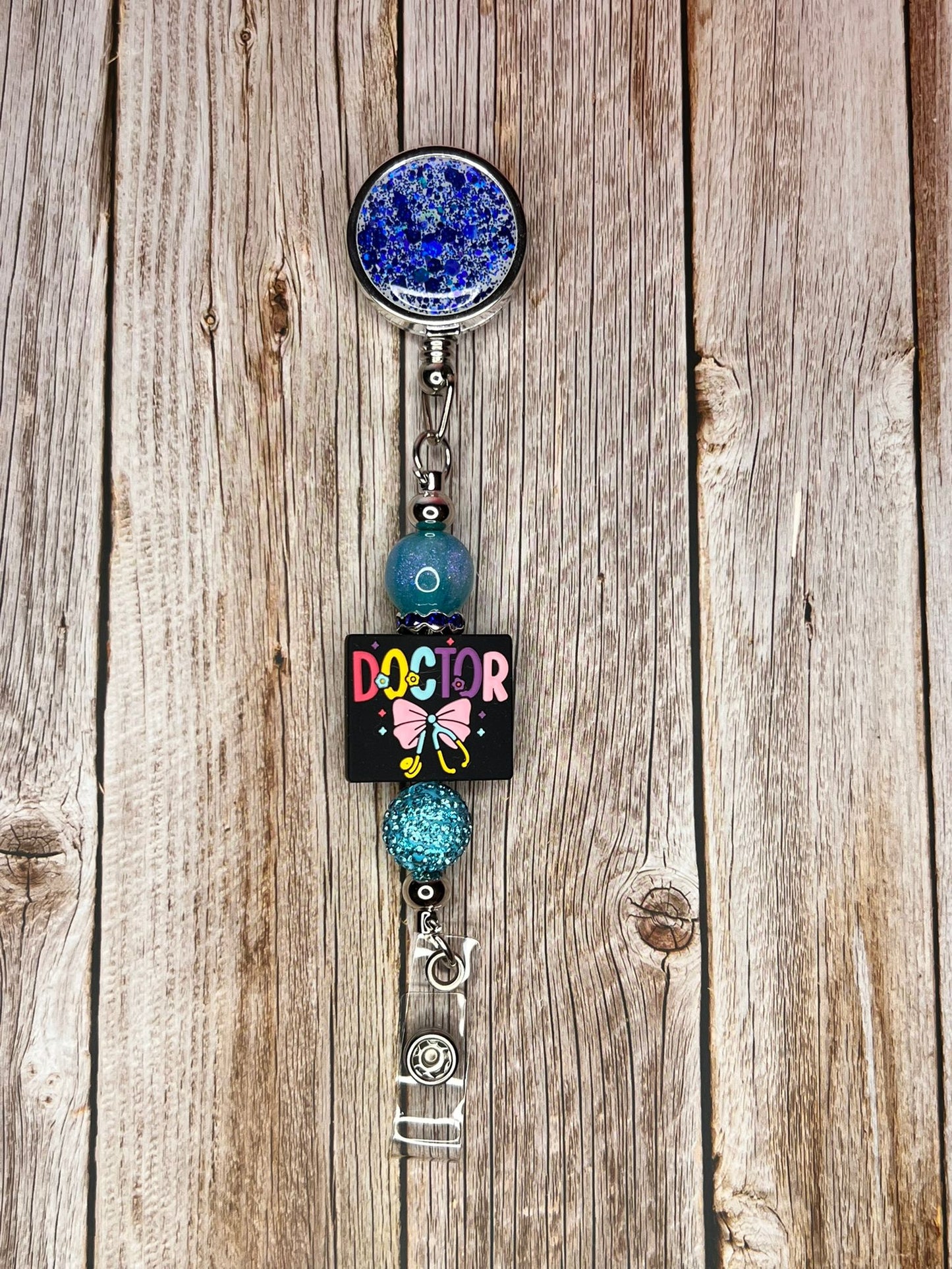 Retractable ID Badge Reel Lanyard Clip