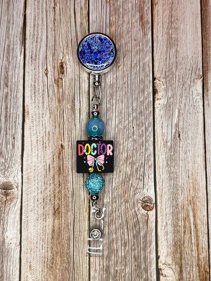 Retractable ID Badge Reel Lanyard Clip