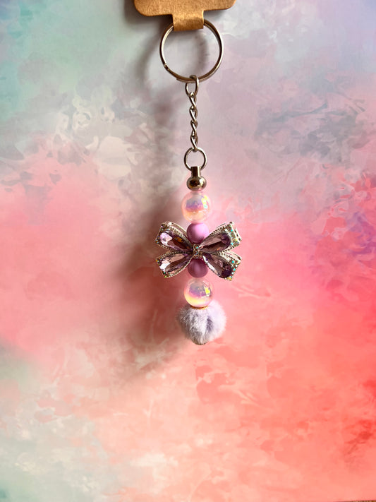 Elegant Crystal Keyring