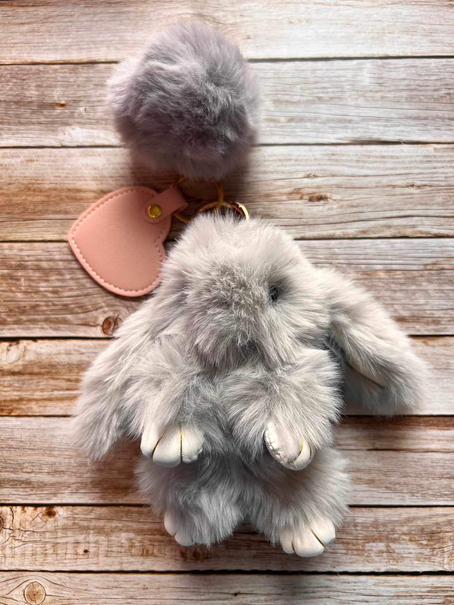 Plush Bunny Bag Charm
