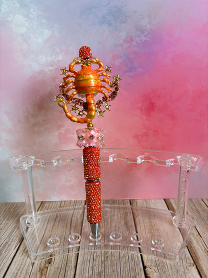 Zodiac Horoscope Beaded Pen