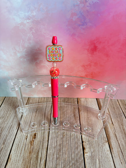 Beaded Pens - Teacher & Career