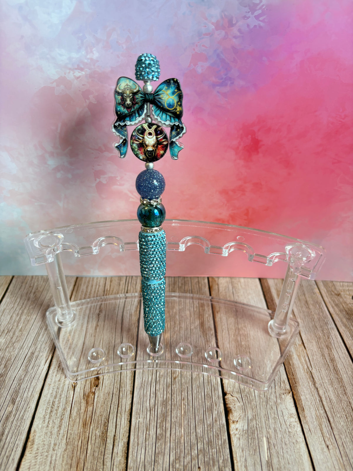 Zodiac Horoscope Beaded Pen