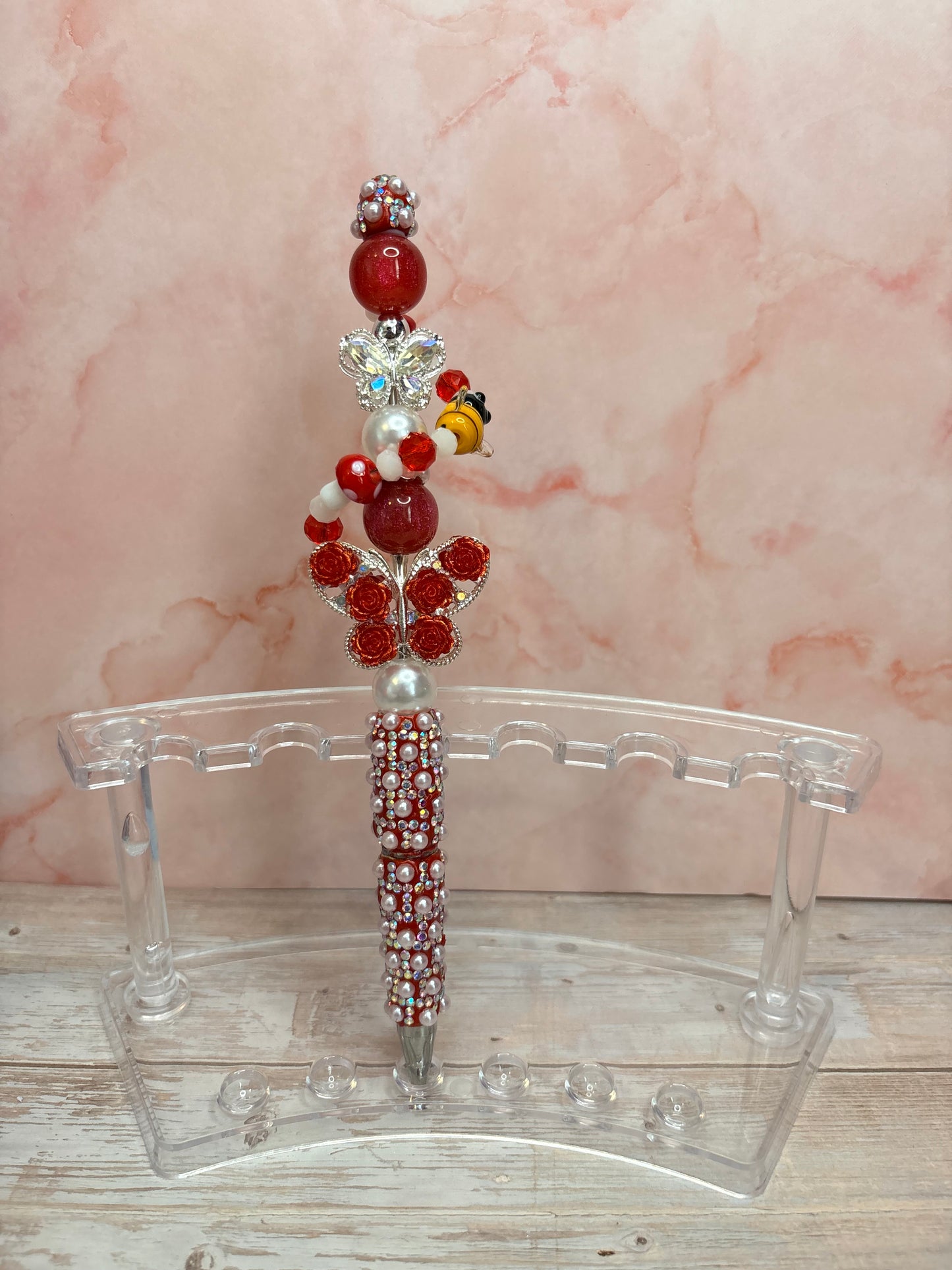 Rhinestone Spiral Pens