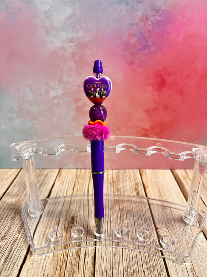Beaded Pens - Demon Hunter Inspired