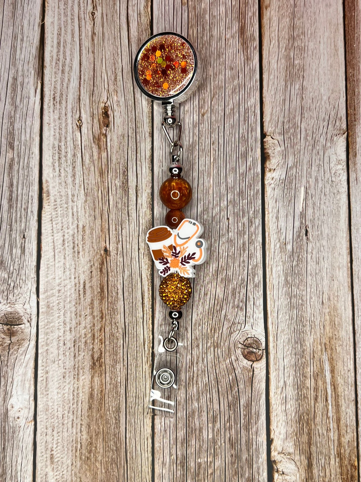 Retractable ID Badge Reel Lanyard Clip