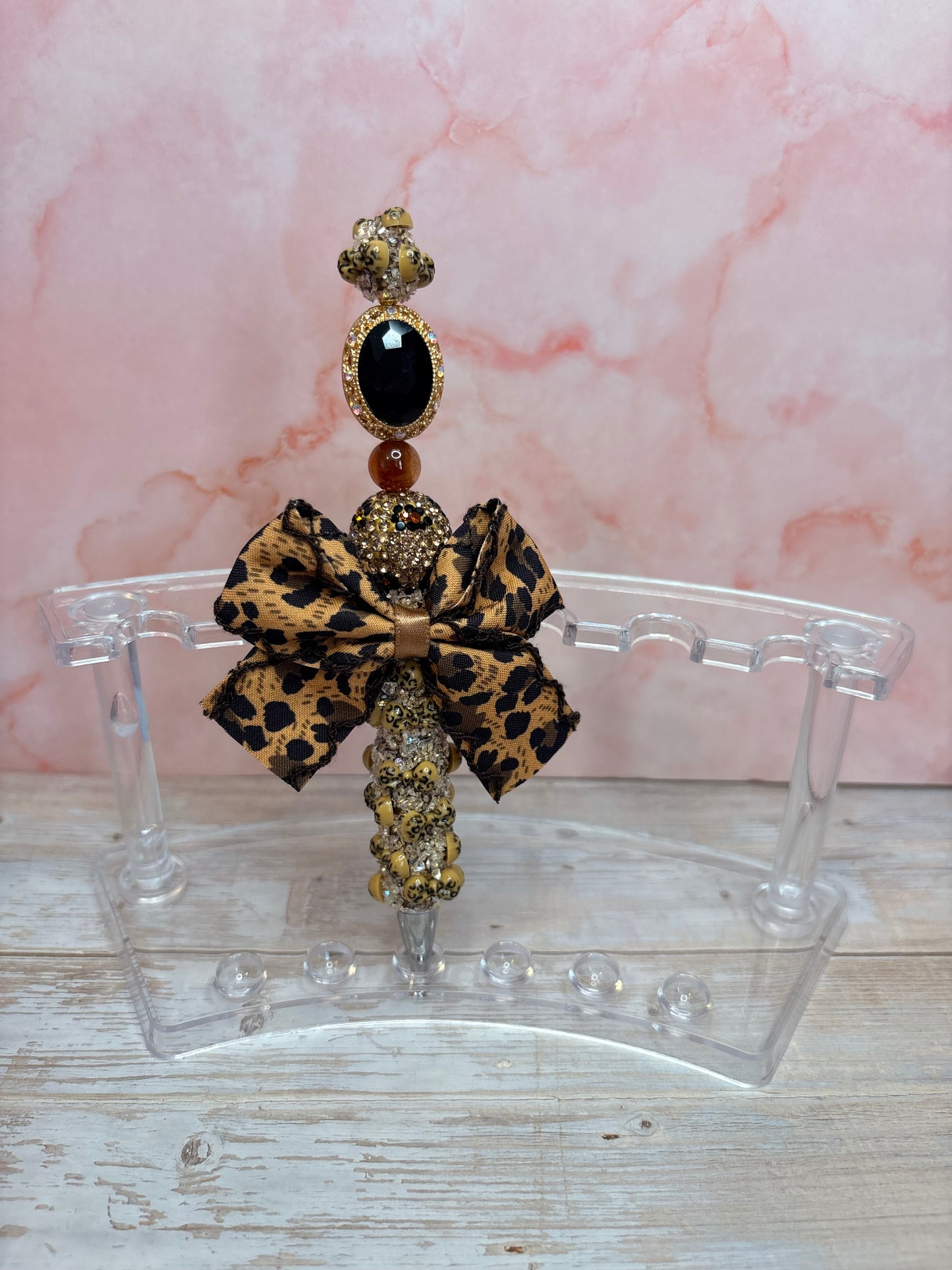 Rhinestone / Acrylic Bow Pens