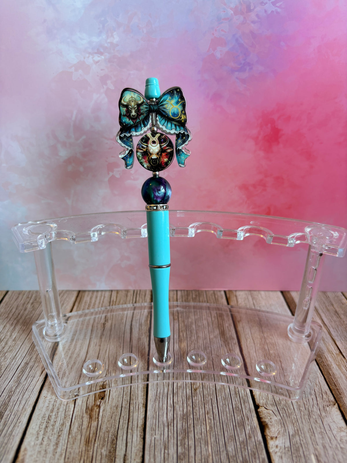 Zodiac Horoscope Beaded Pen