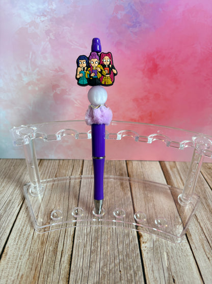 Beaded Pens - Demon Hunter Inspired