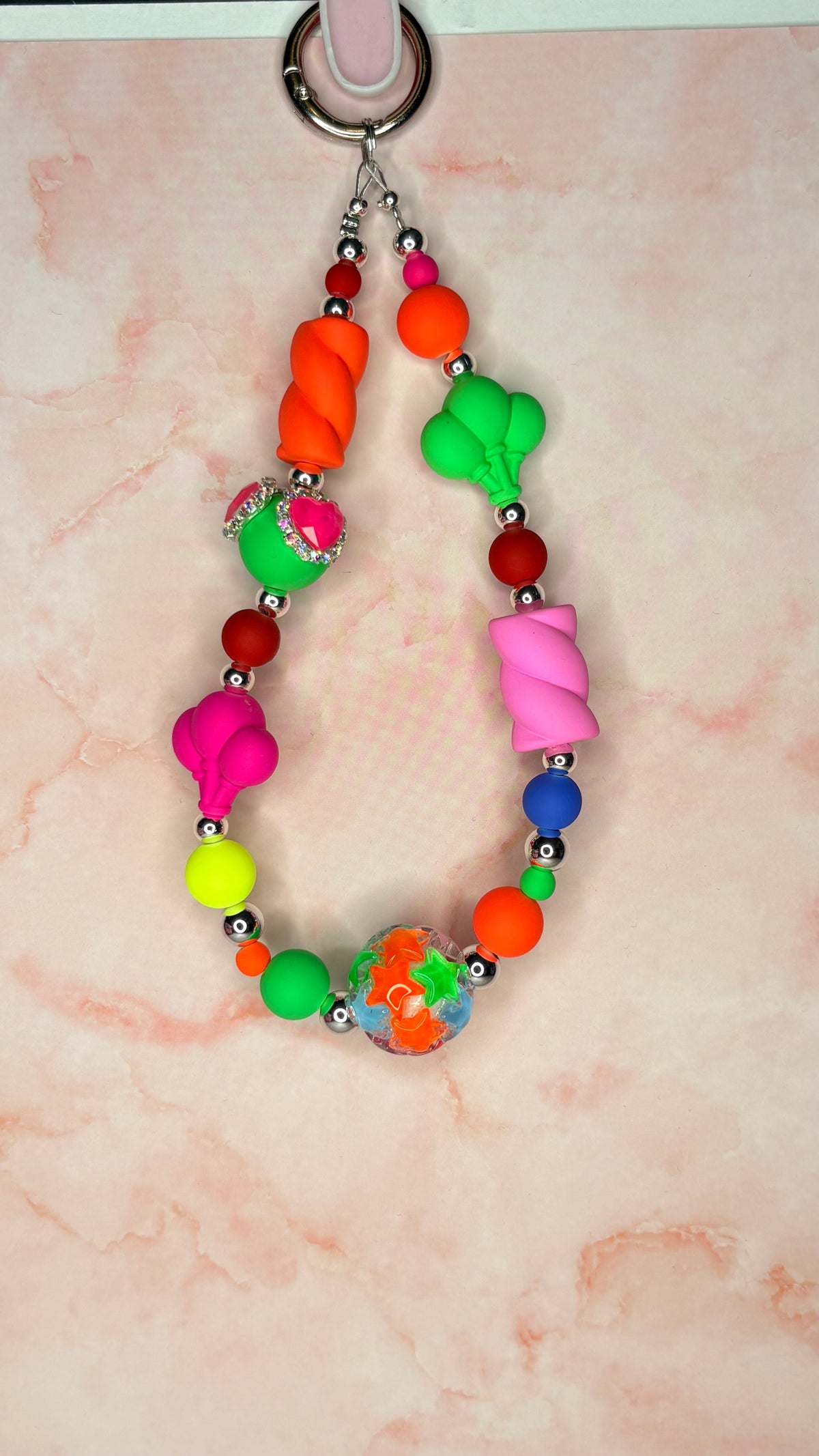 Luxe Crystal & Character Beaded Bag Charms & Keychains