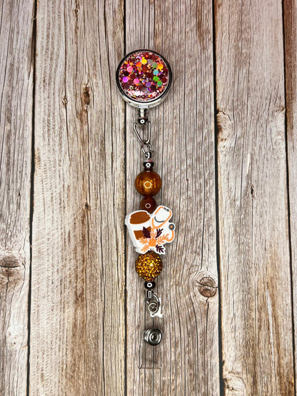 Retractable ID Badge Reel Lanyard Clip