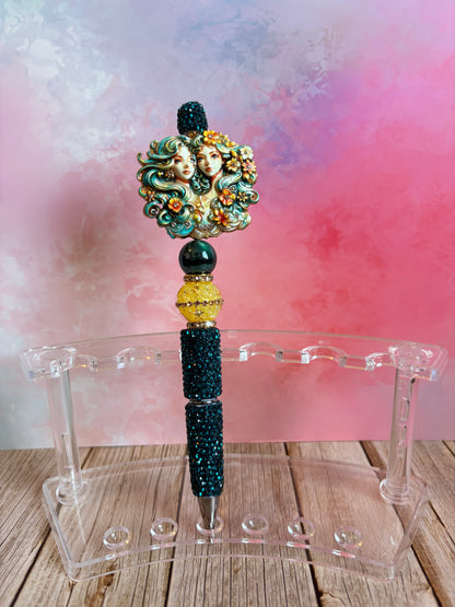 Zodiac Horoscope Beaded Pen