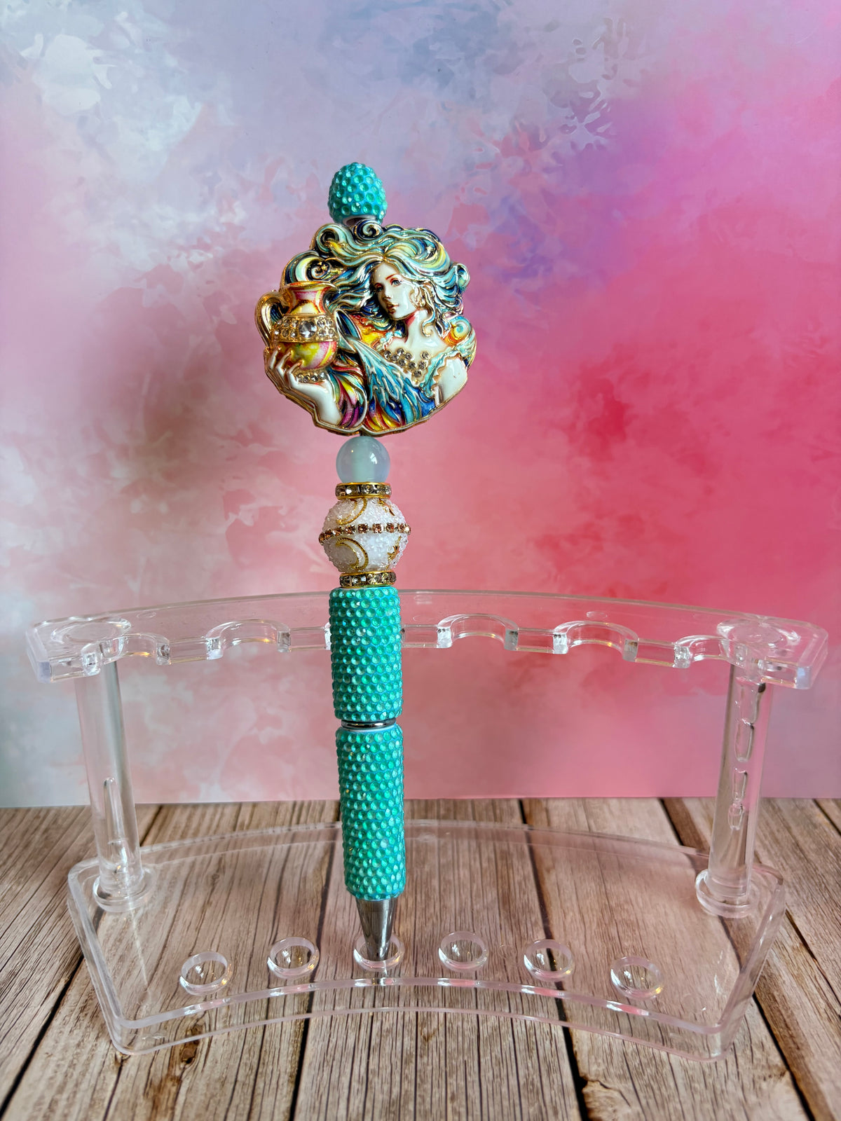 Zodiac Horoscope Beaded Pen