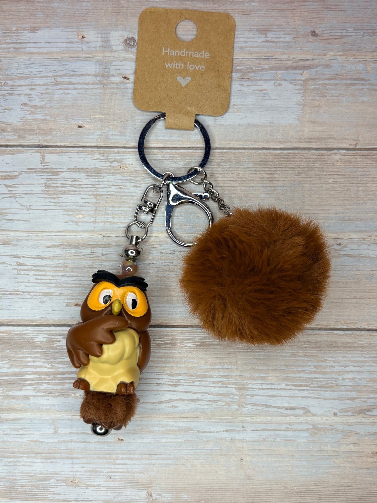 Honey Bear Inspired Keyrings / Bag Charms