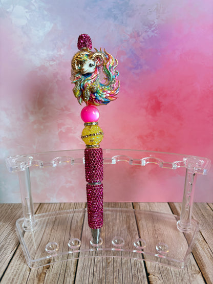 Zodiac Horoscope Beaded Pen