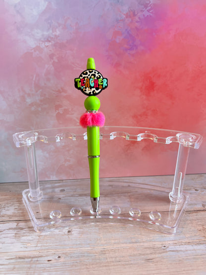 Beaded Pens - Teacher & Career