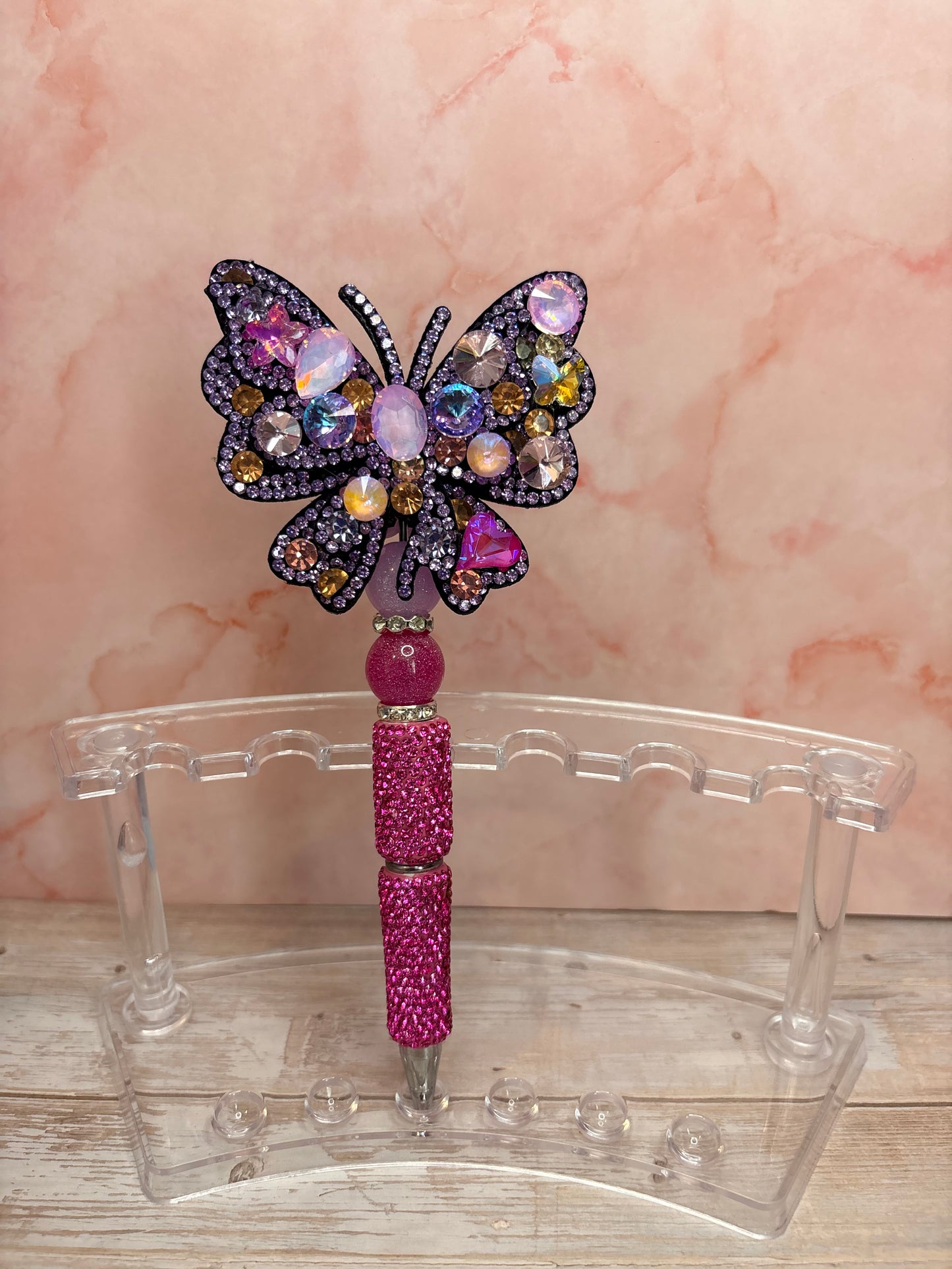 Rhinestone Pens Medium Bling