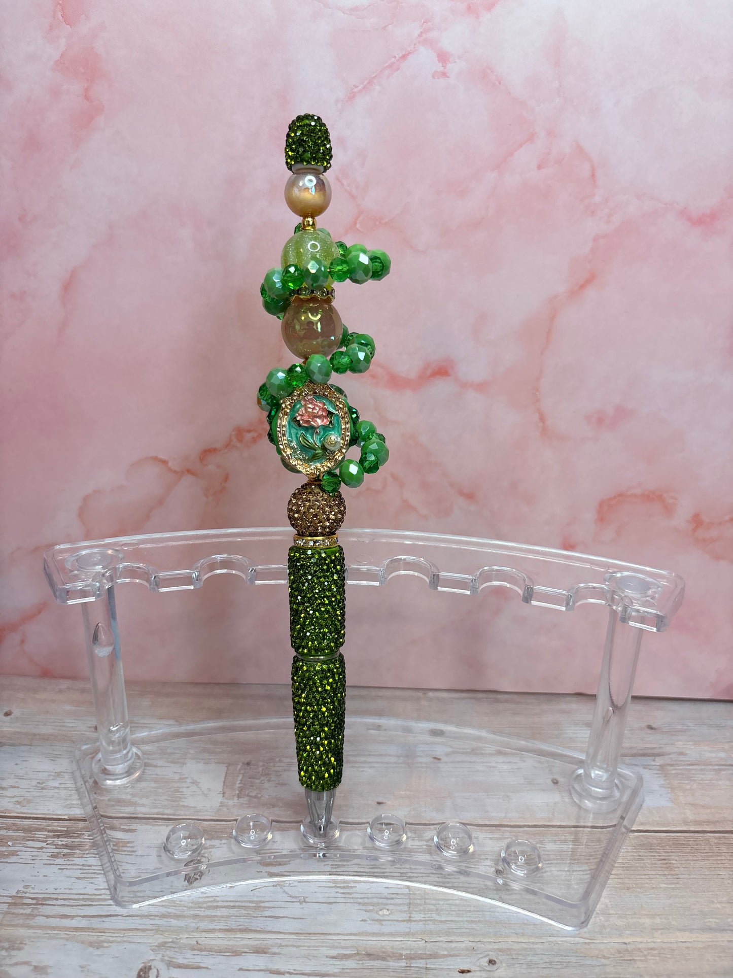 Rhinestone Spiral Pens
