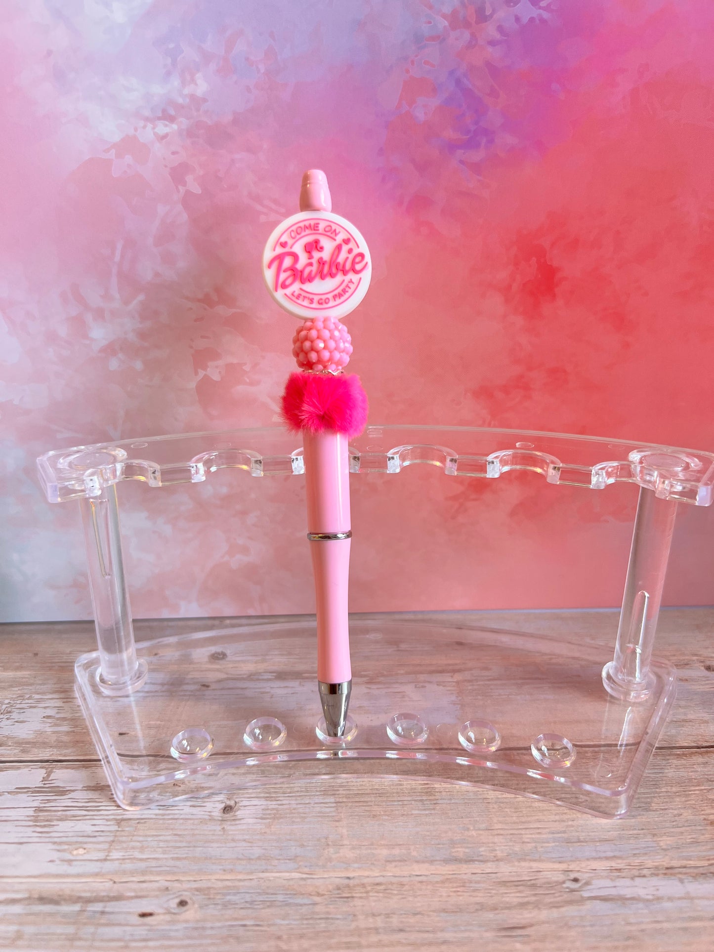 Beaded Pen - Pink Dream