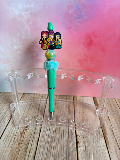 Beaded Pens - Demon Hunter Inspired
