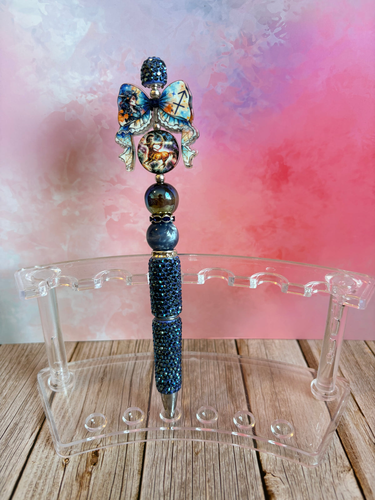 Zodiac Horoscope Beaded Pen