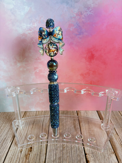 Zodiac Horoscope Beaded Pen
