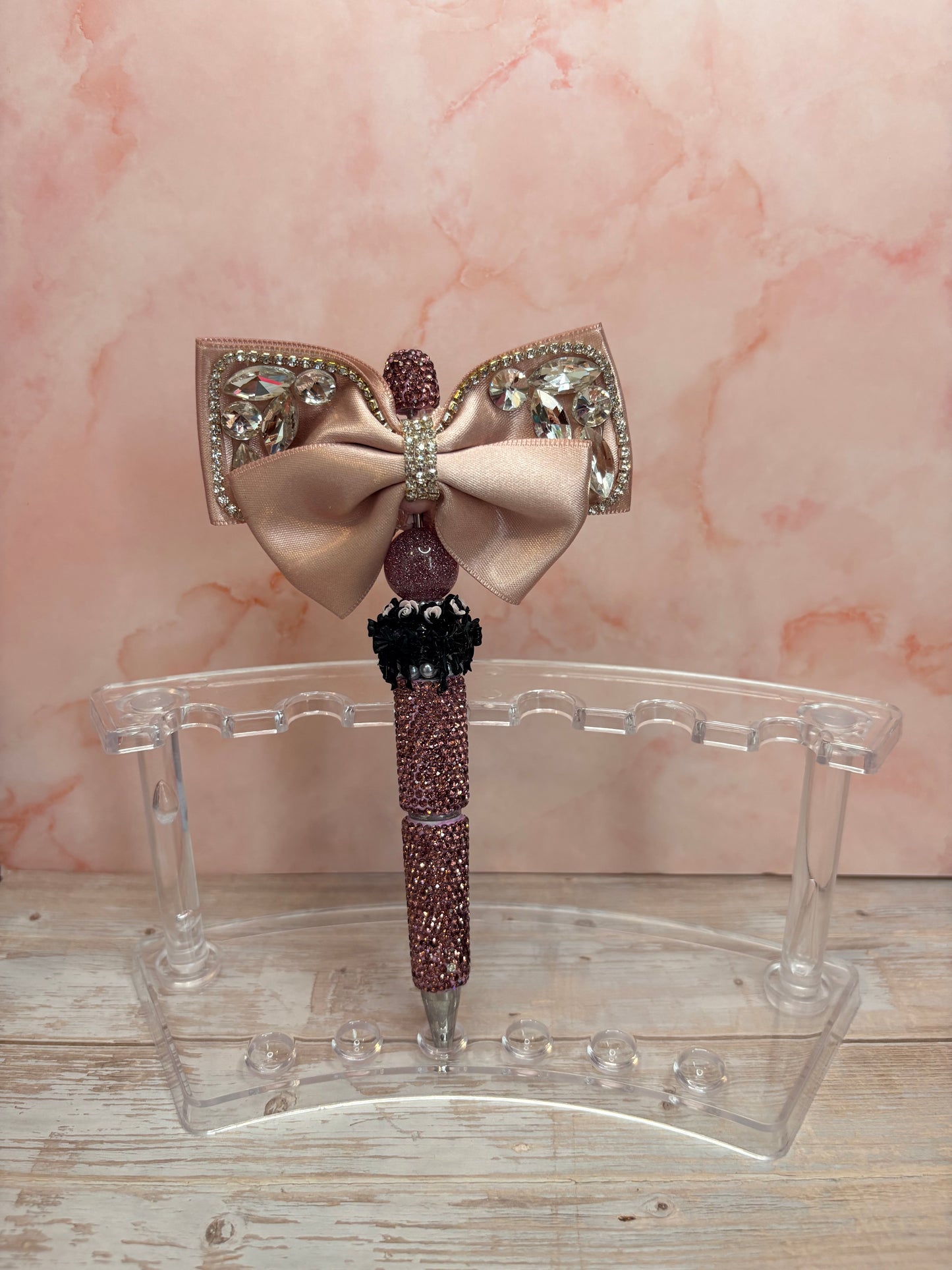 Rhinestone Pens Medium Bling