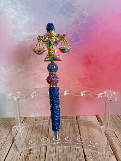 Zodiac Horoscope Beaded Pen