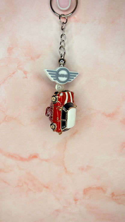 Luxe Crystal & Character Beaded Bag Charms & Keychains