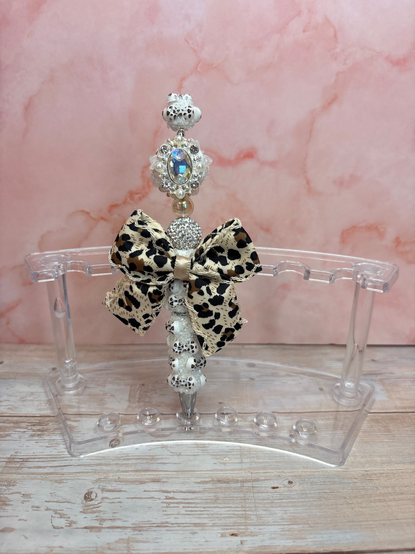 Rhinestone / Acrylic Bow Pens