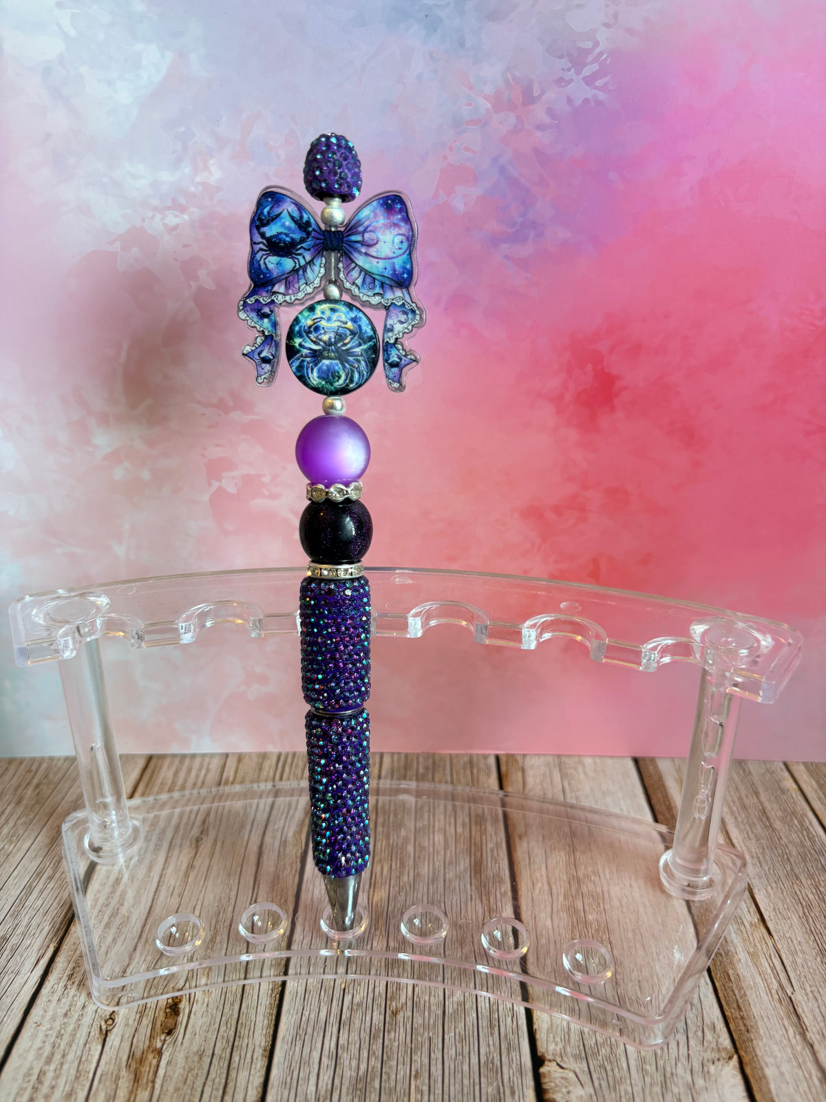 Zodiac Horoscope Beaded Pen
