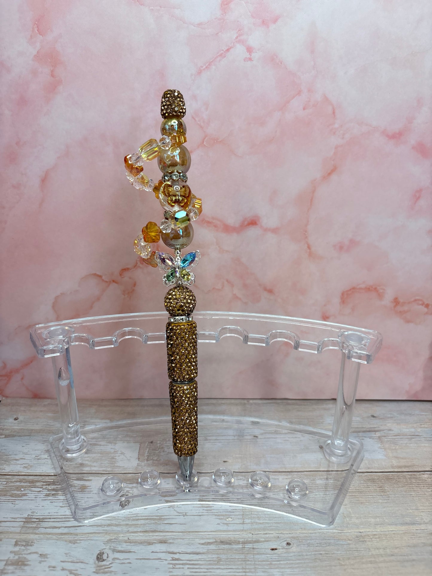 Rhinestone Spiral Pens