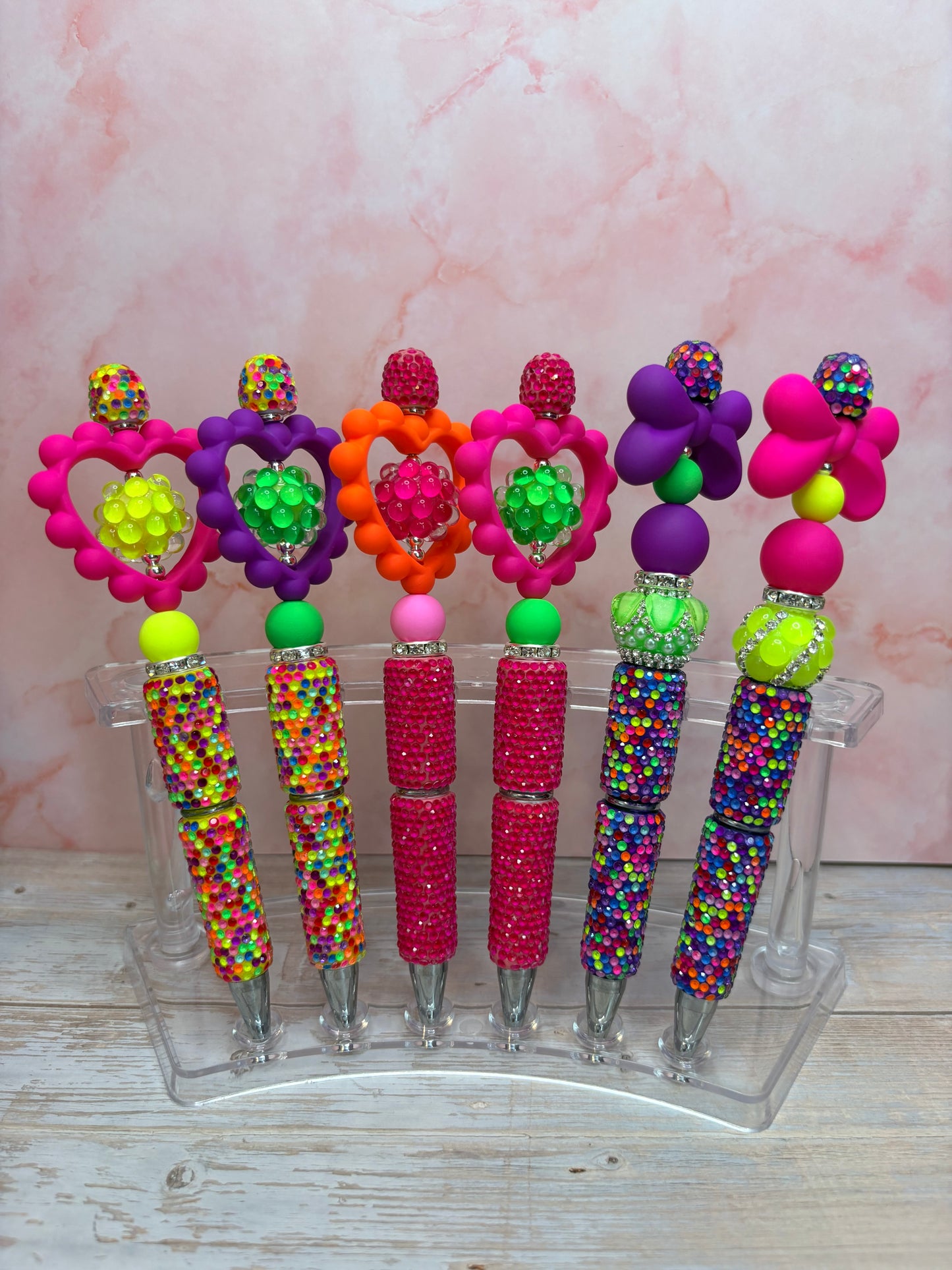 Beaded Pens - Neon Collection