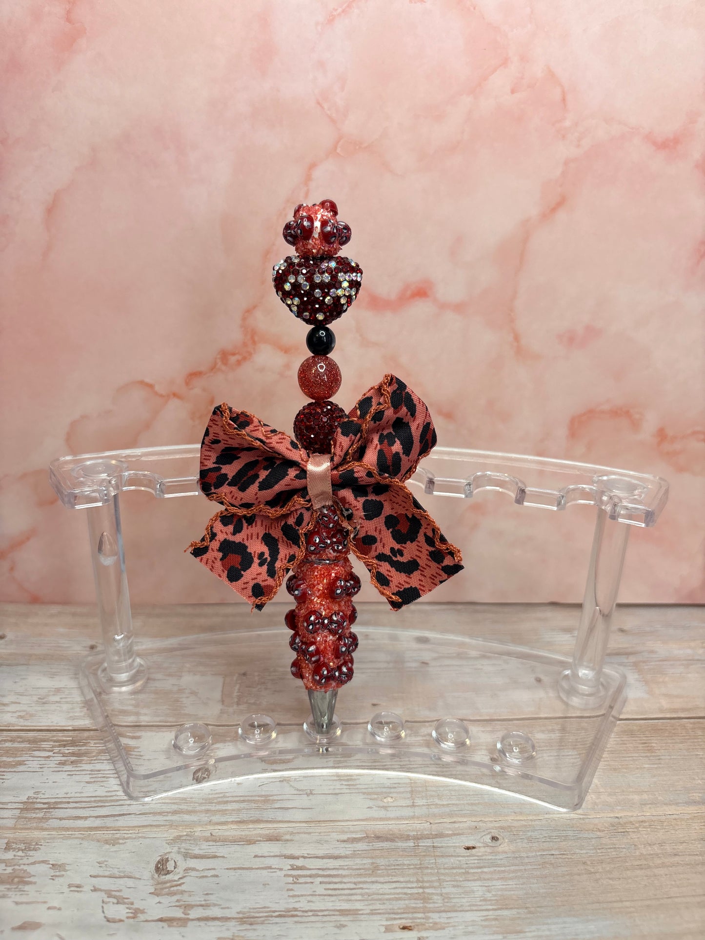Rhinestone / Acrylic Bow Pens