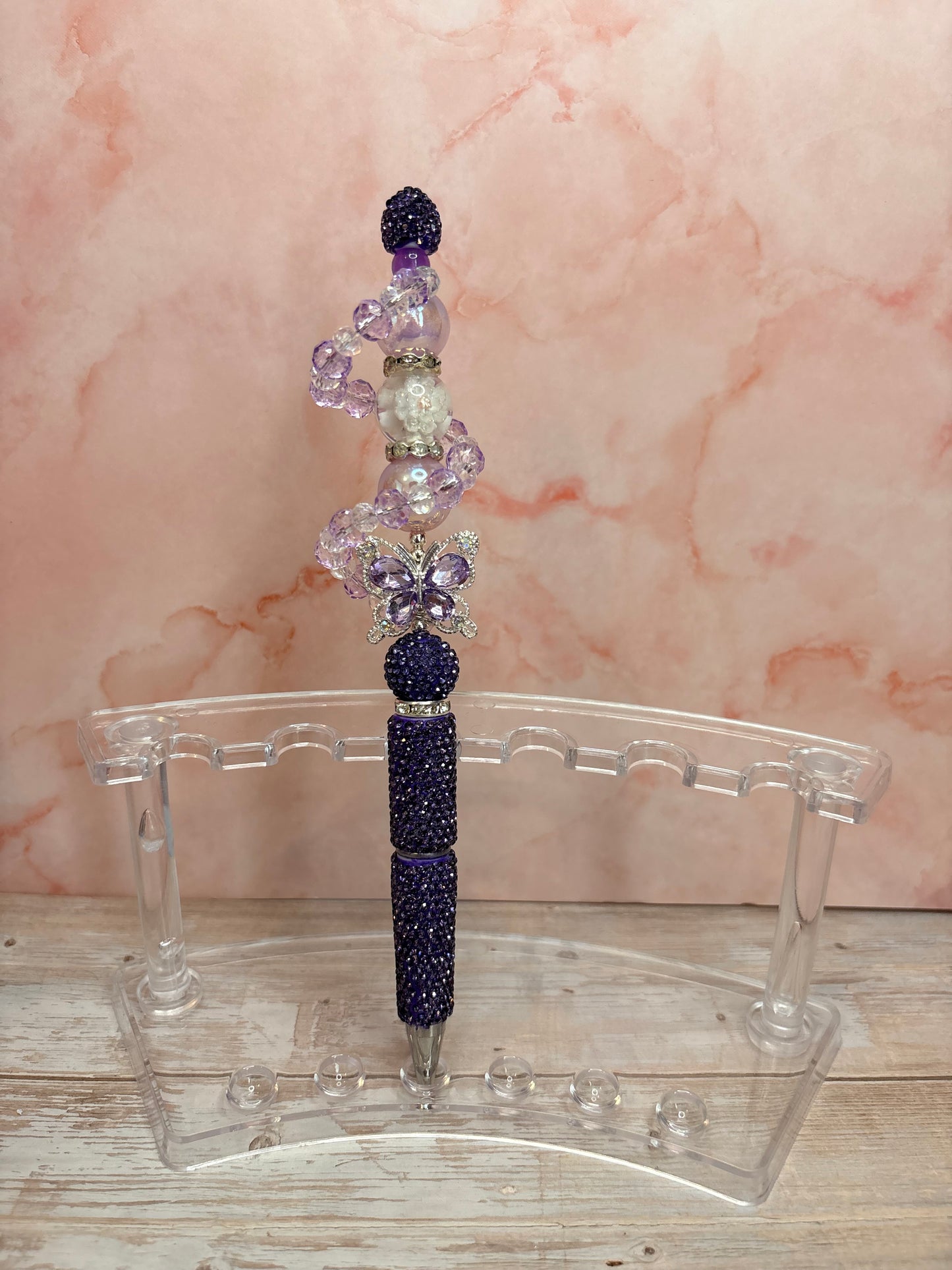 Rhinestone Spiral Pens