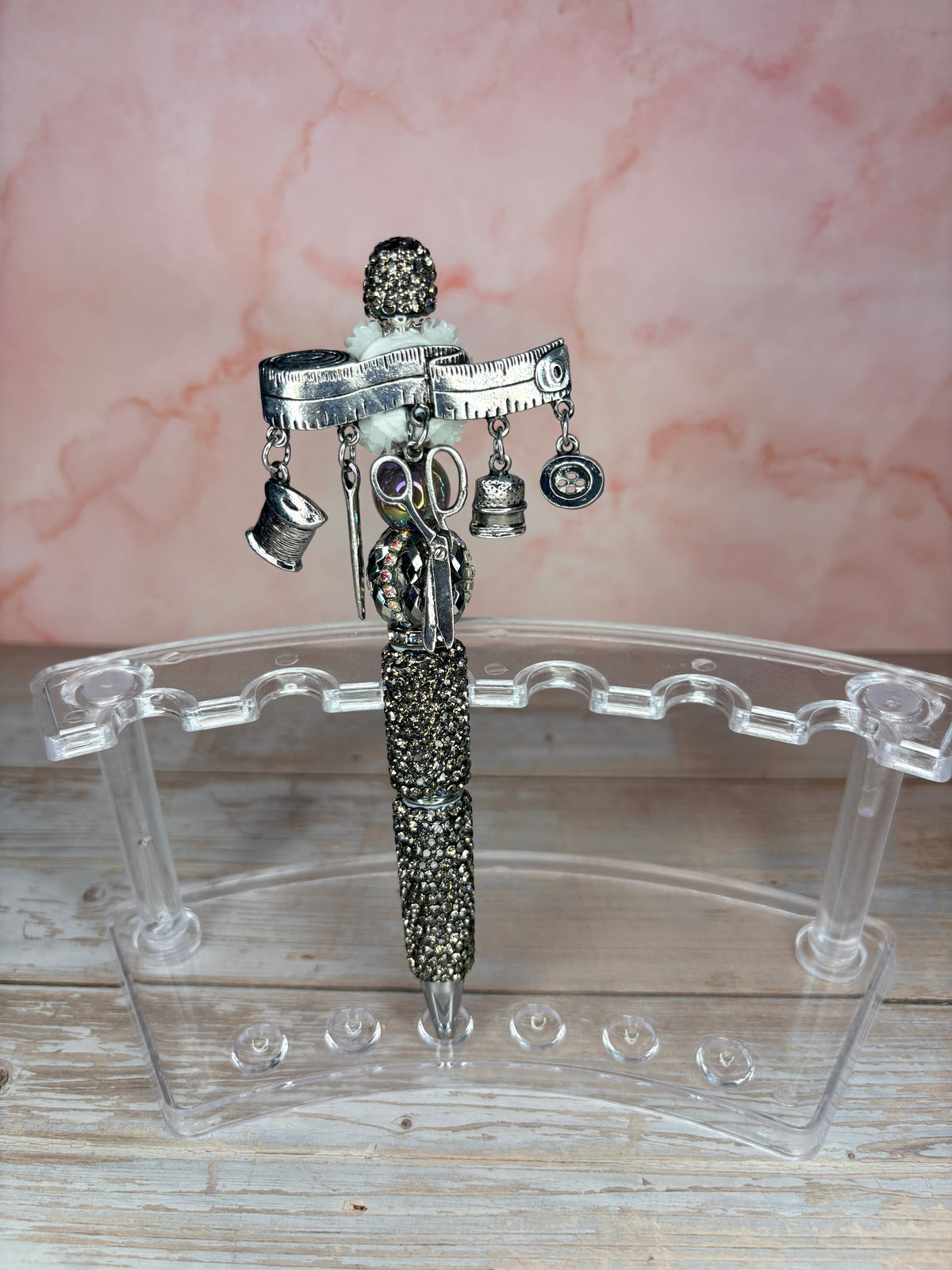Rhinestone Pens Medium Bling